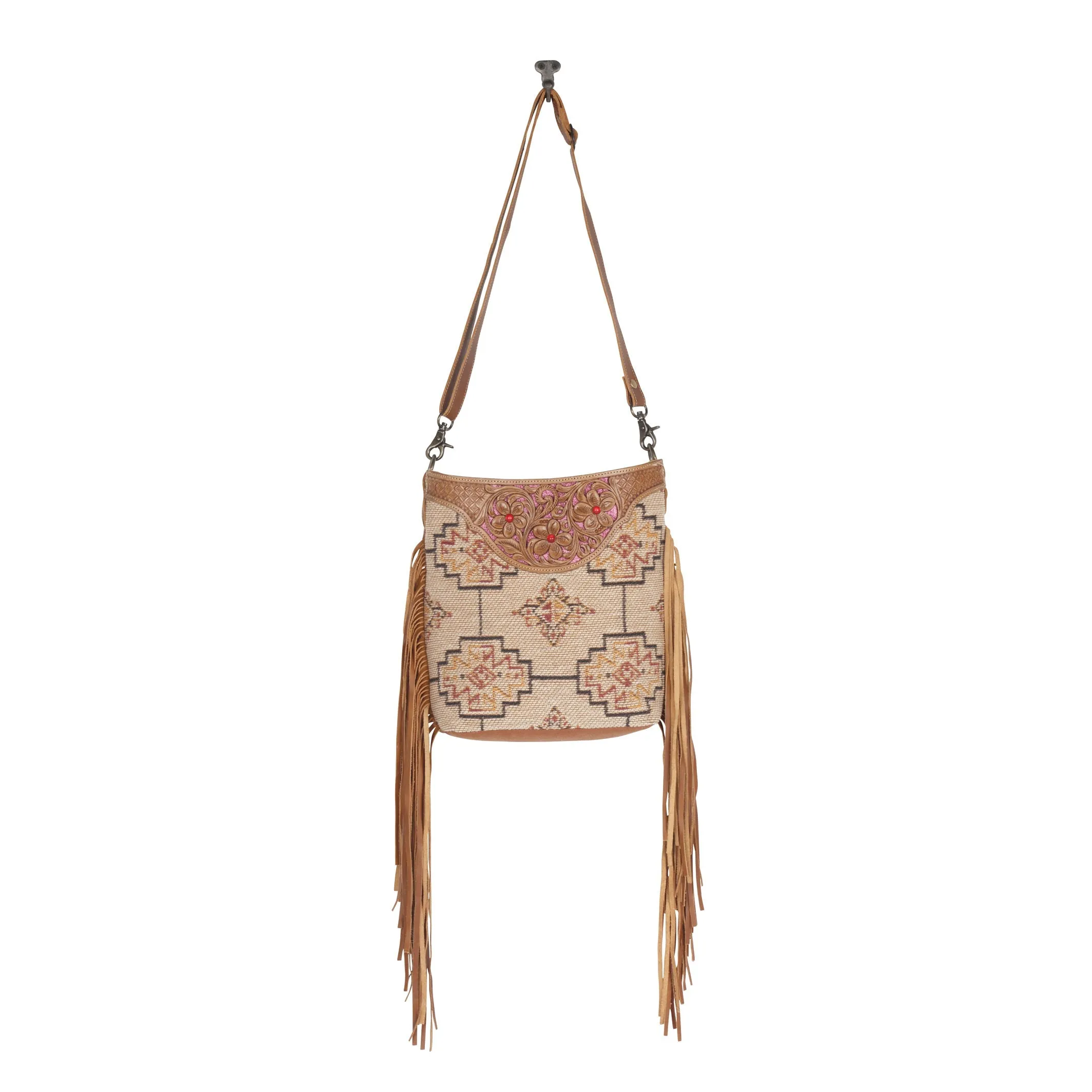 Accelerate Hand-Tooled Bag