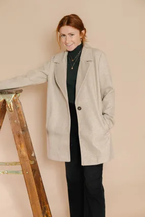 Audrey Coat in Oatmeal