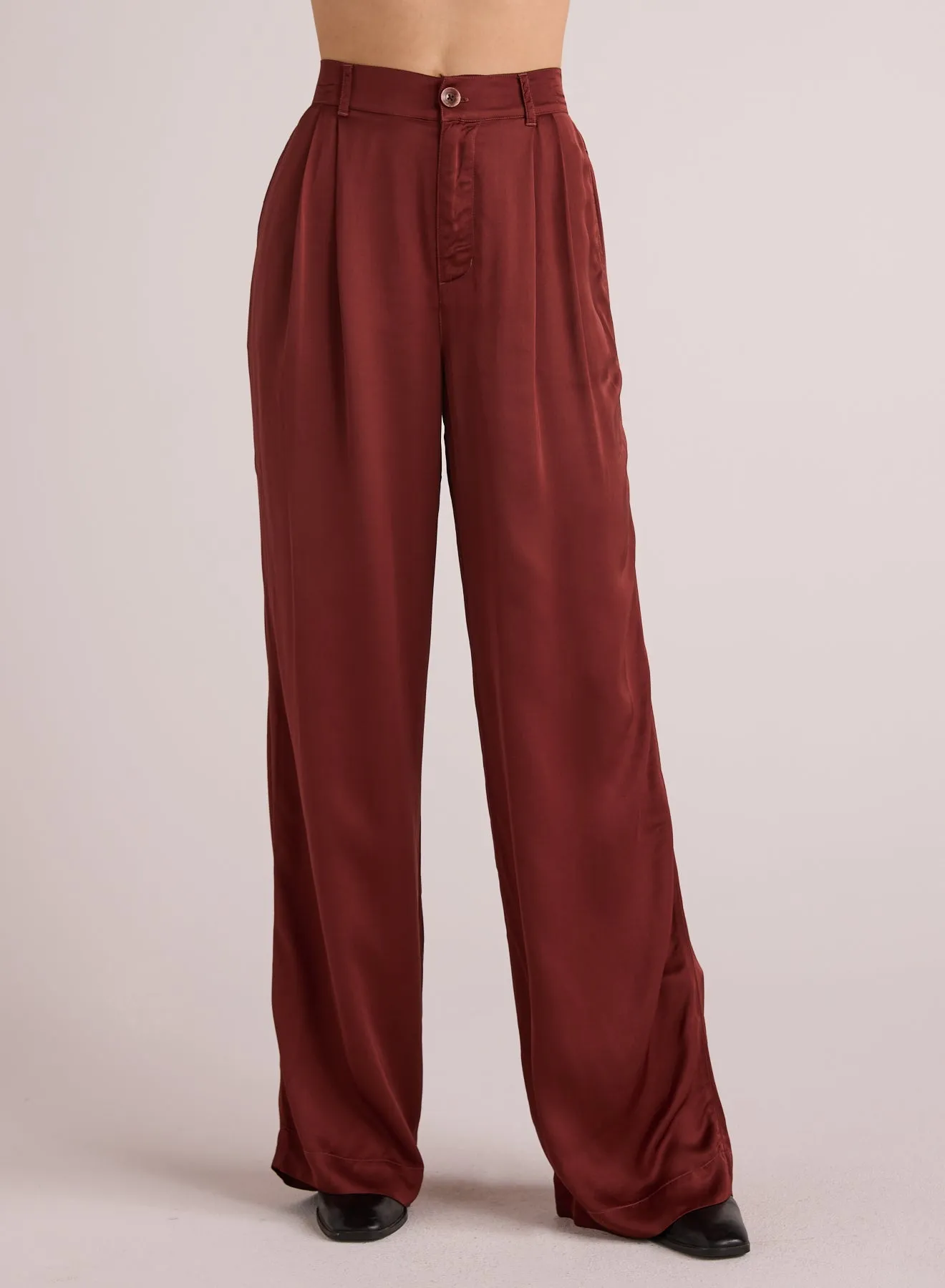 Bella Dahl Pleated Wide Leg Trouser