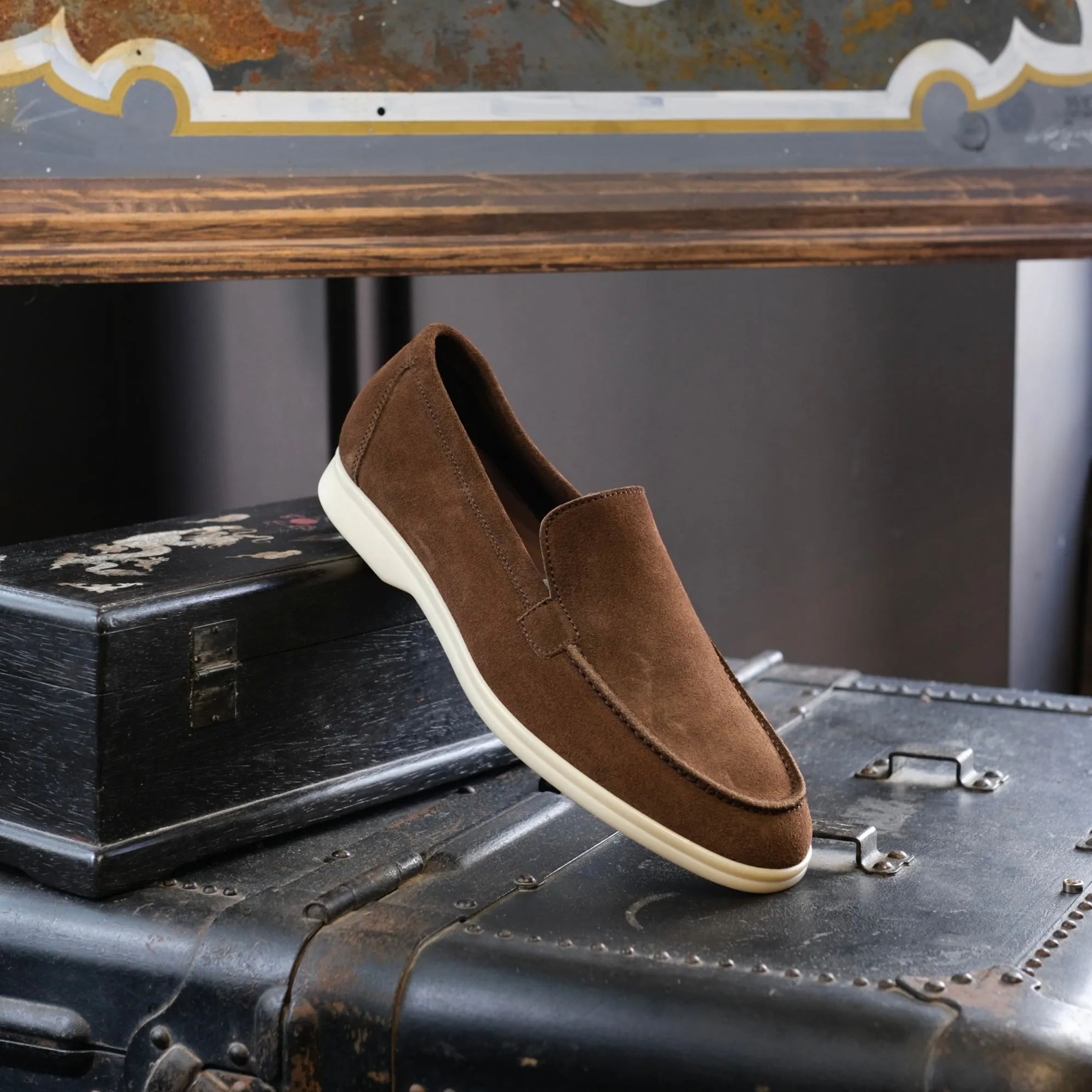 Berwick1707 Suede Slip On