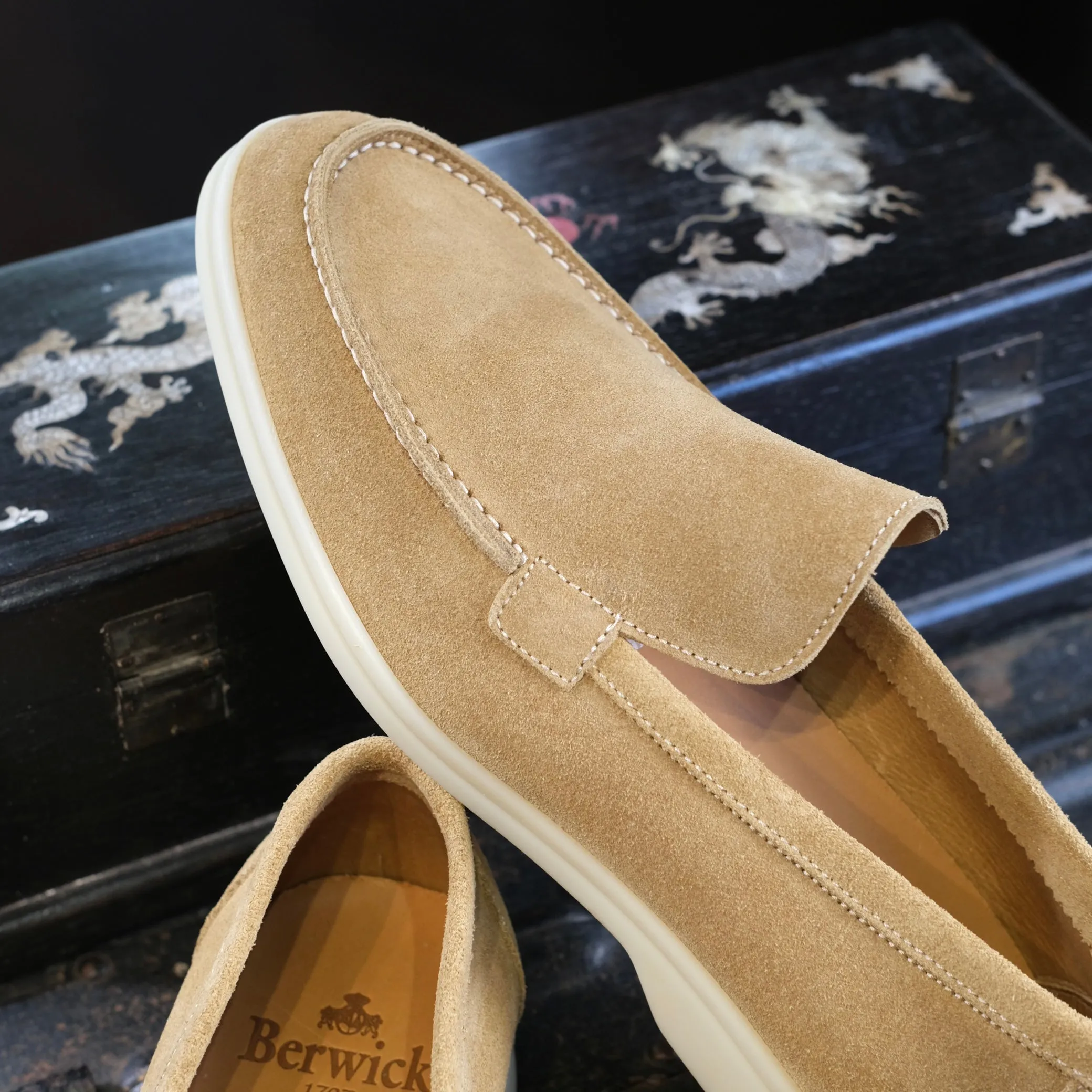 Berwick1707 Suede Slip On