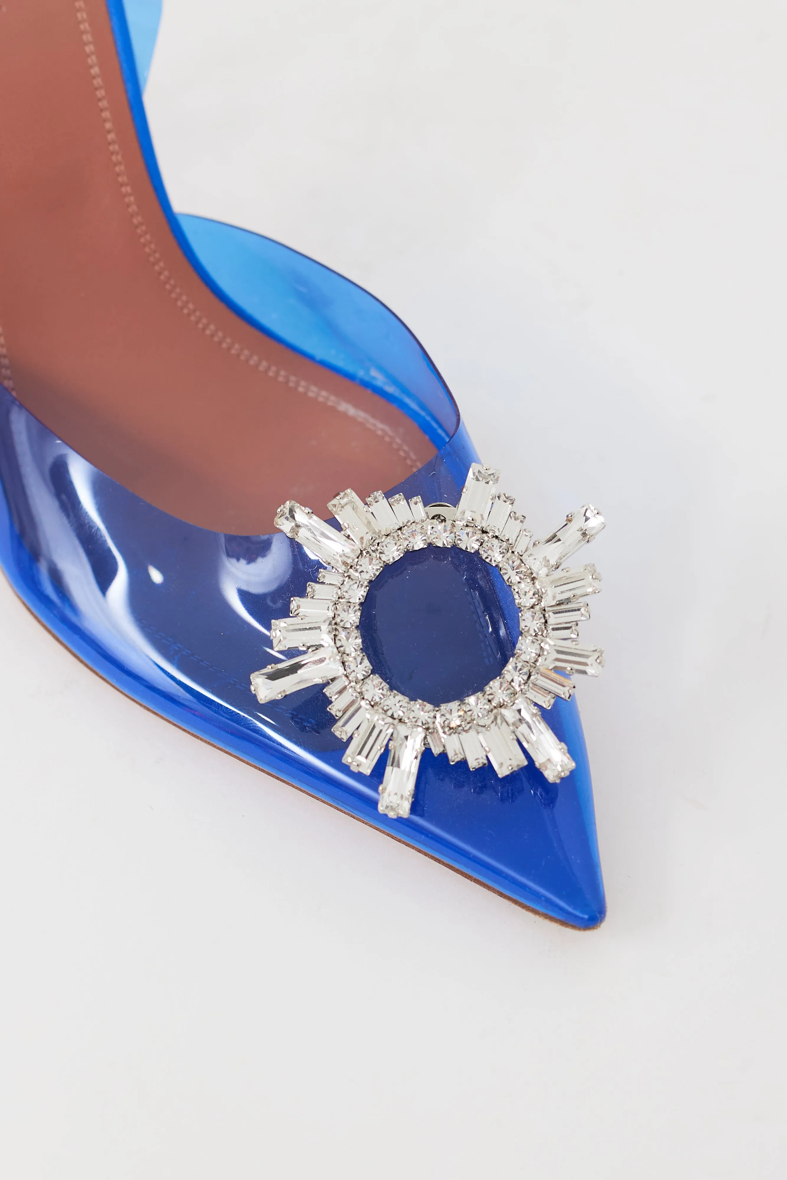 Blue Begum Glass Embellished Heel