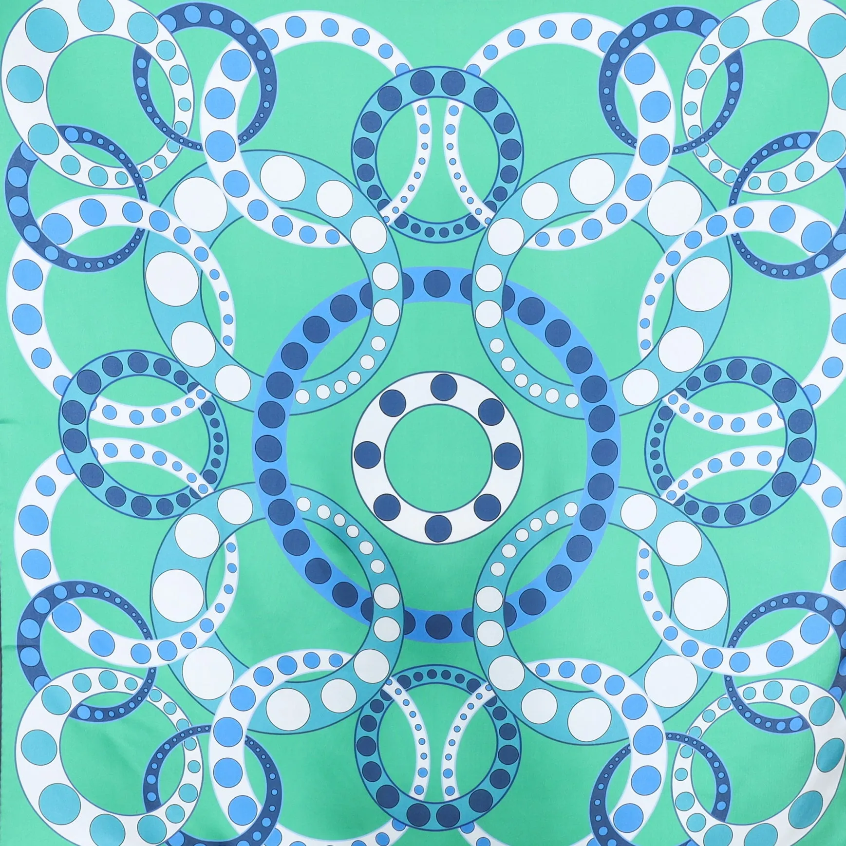 Brand New Circles Silk Scarf