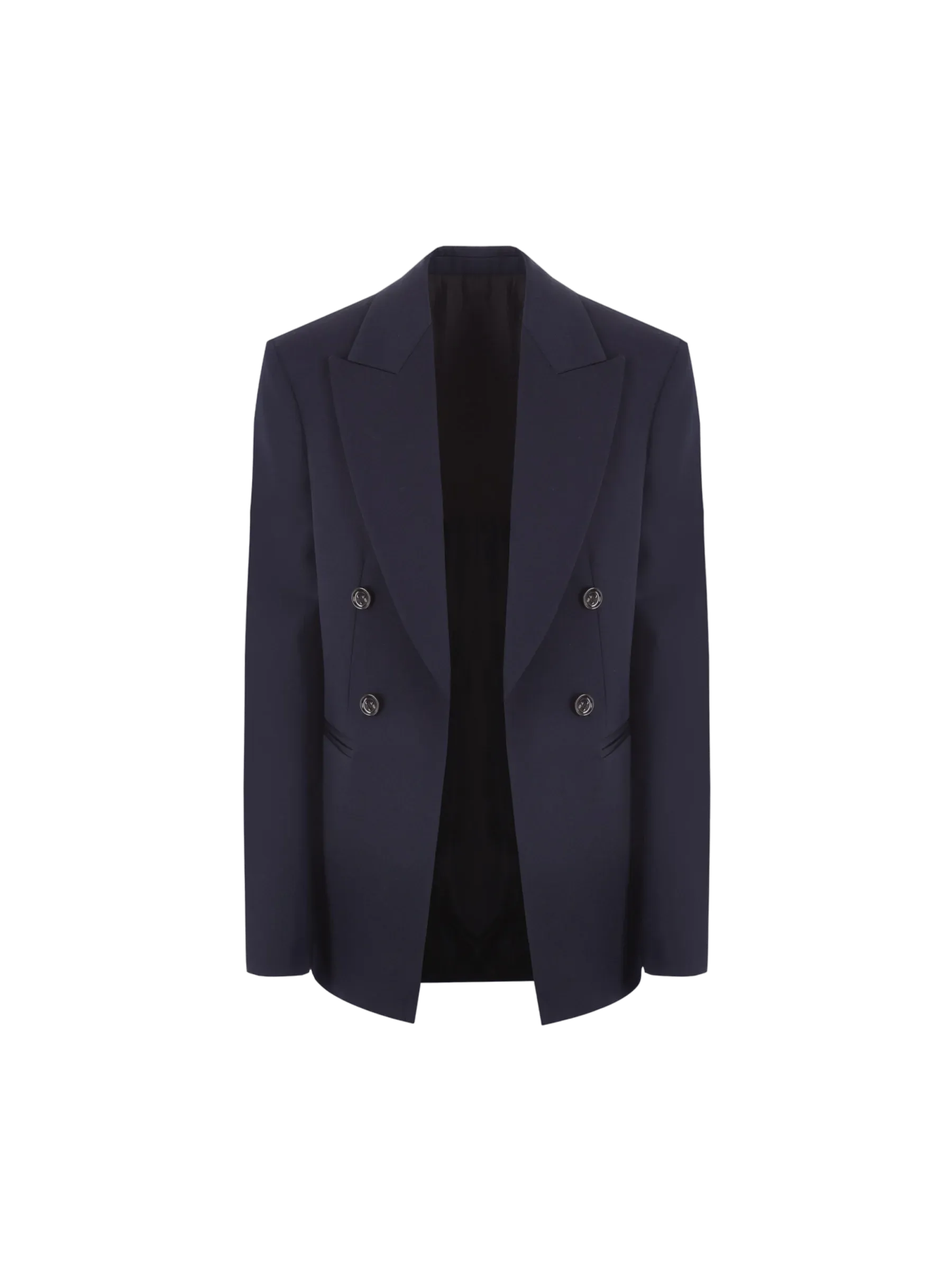 Double-Breasted Grain Jacket