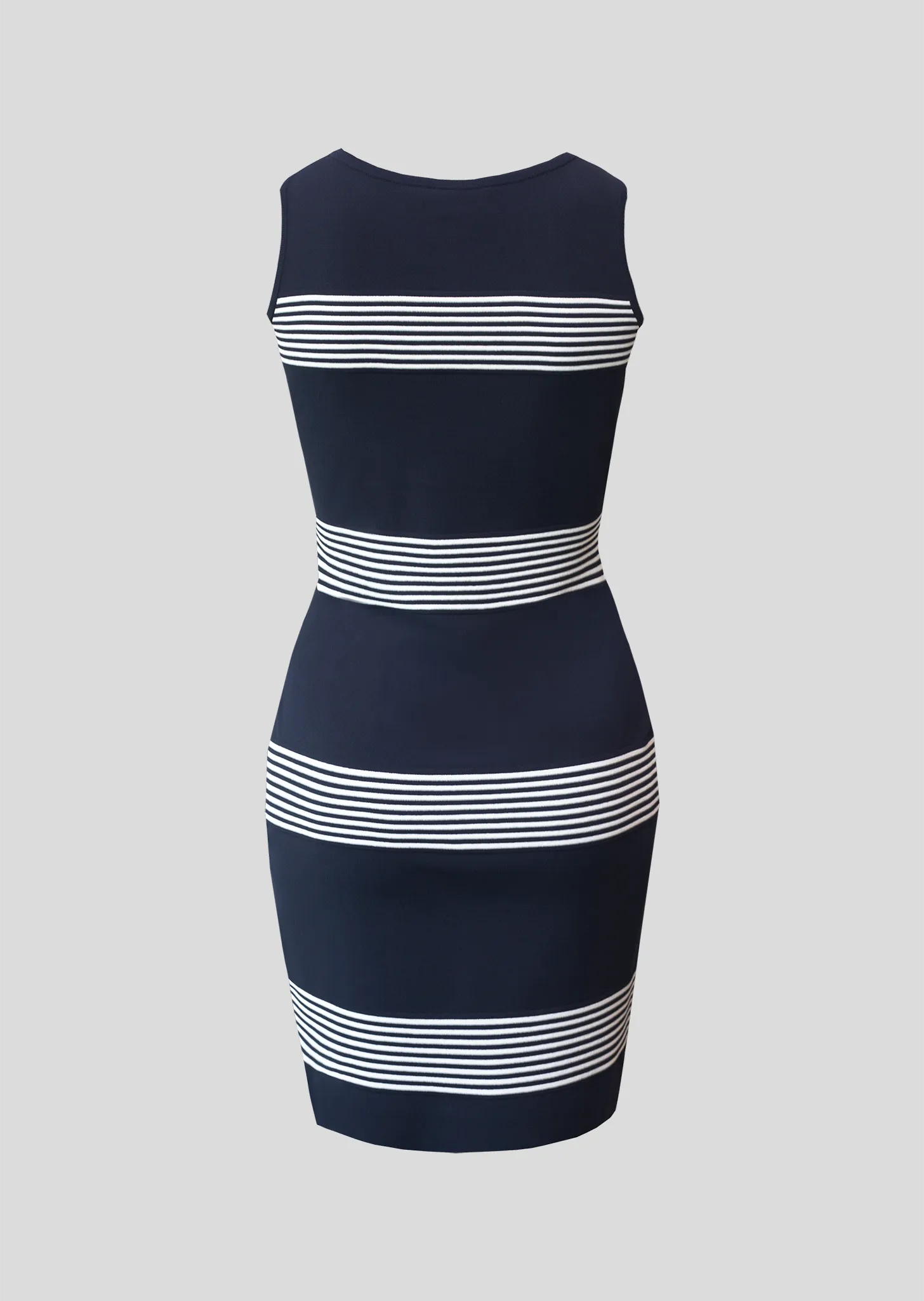 Jeena – Nautical Striped Sleeveless Dress