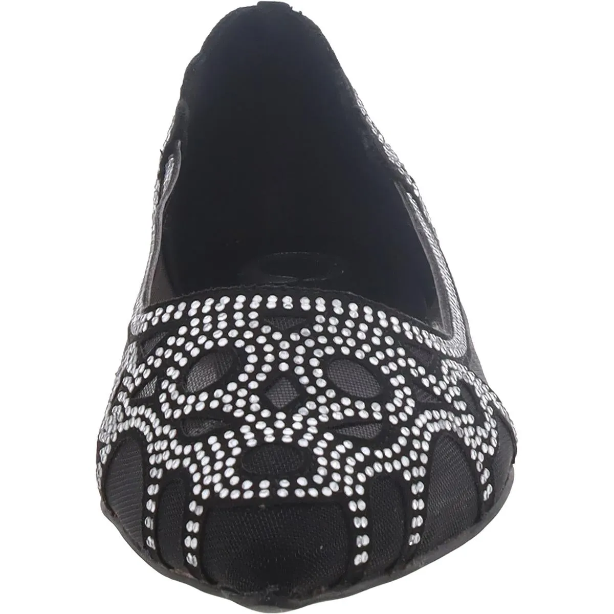 Journee Collection Womens Embellished Pointed Toe Loafers