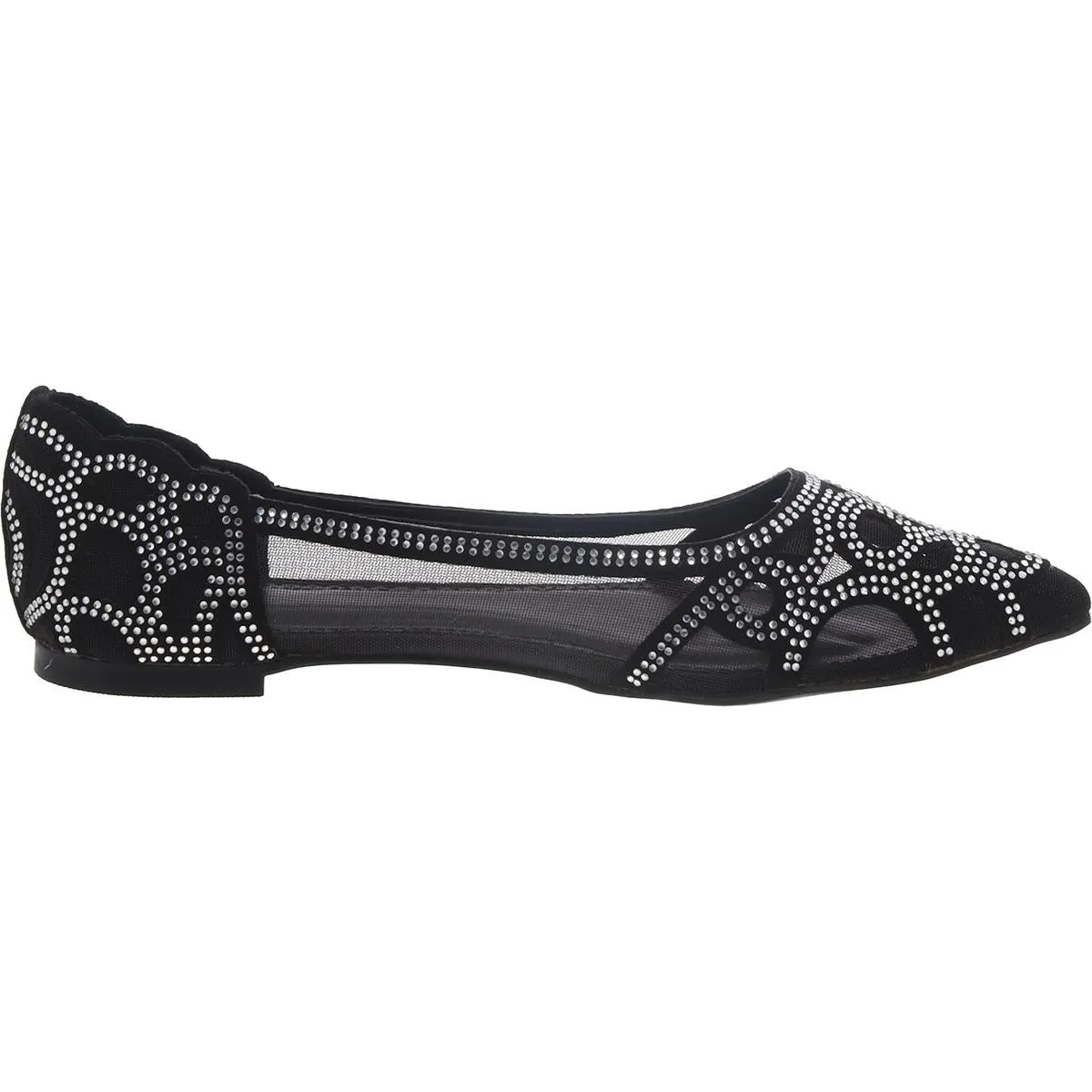 Journee Collection Womens Embellished Pointed Toe Loafers