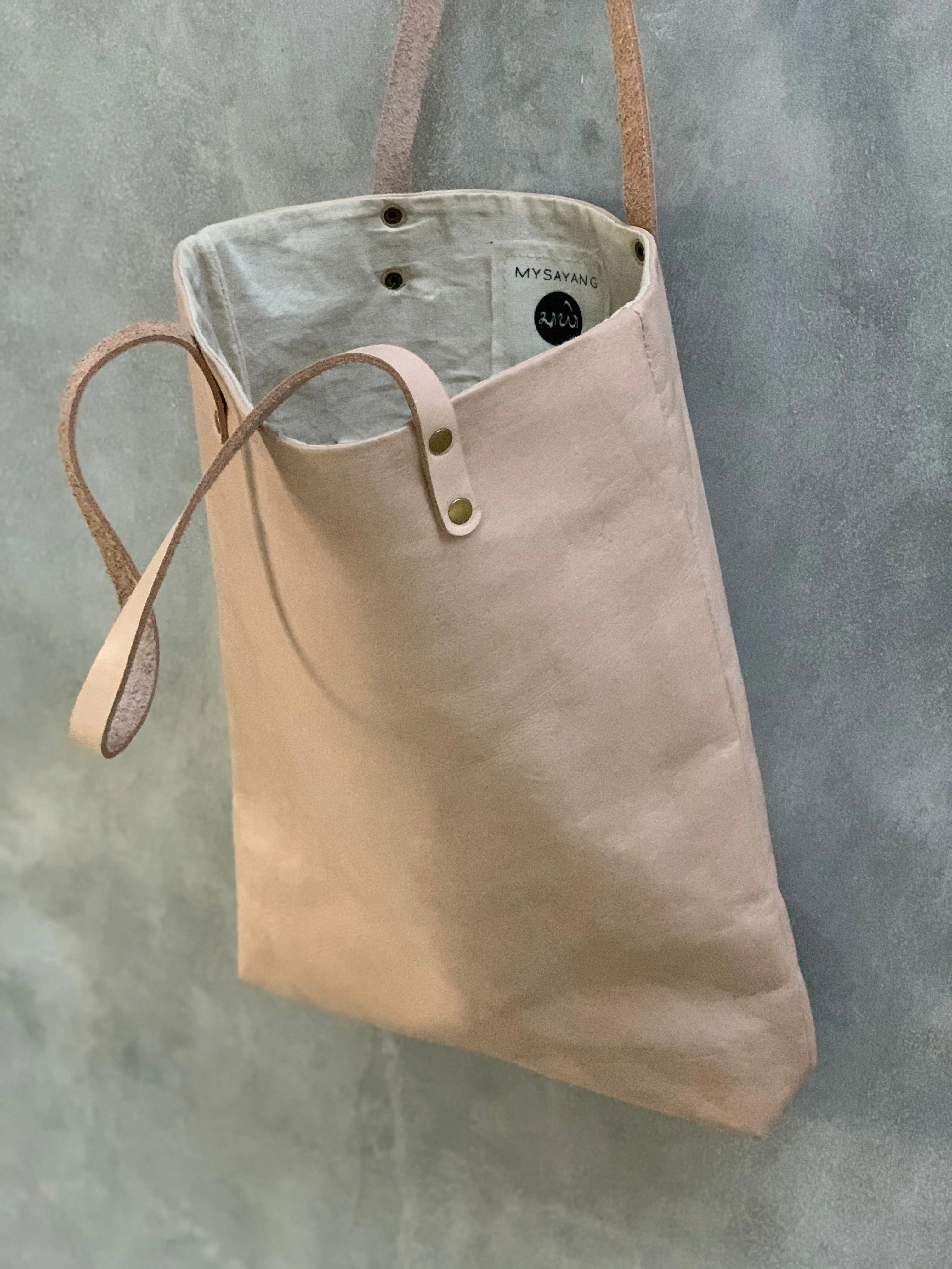 KECIL [flow] tote bag - cow leather