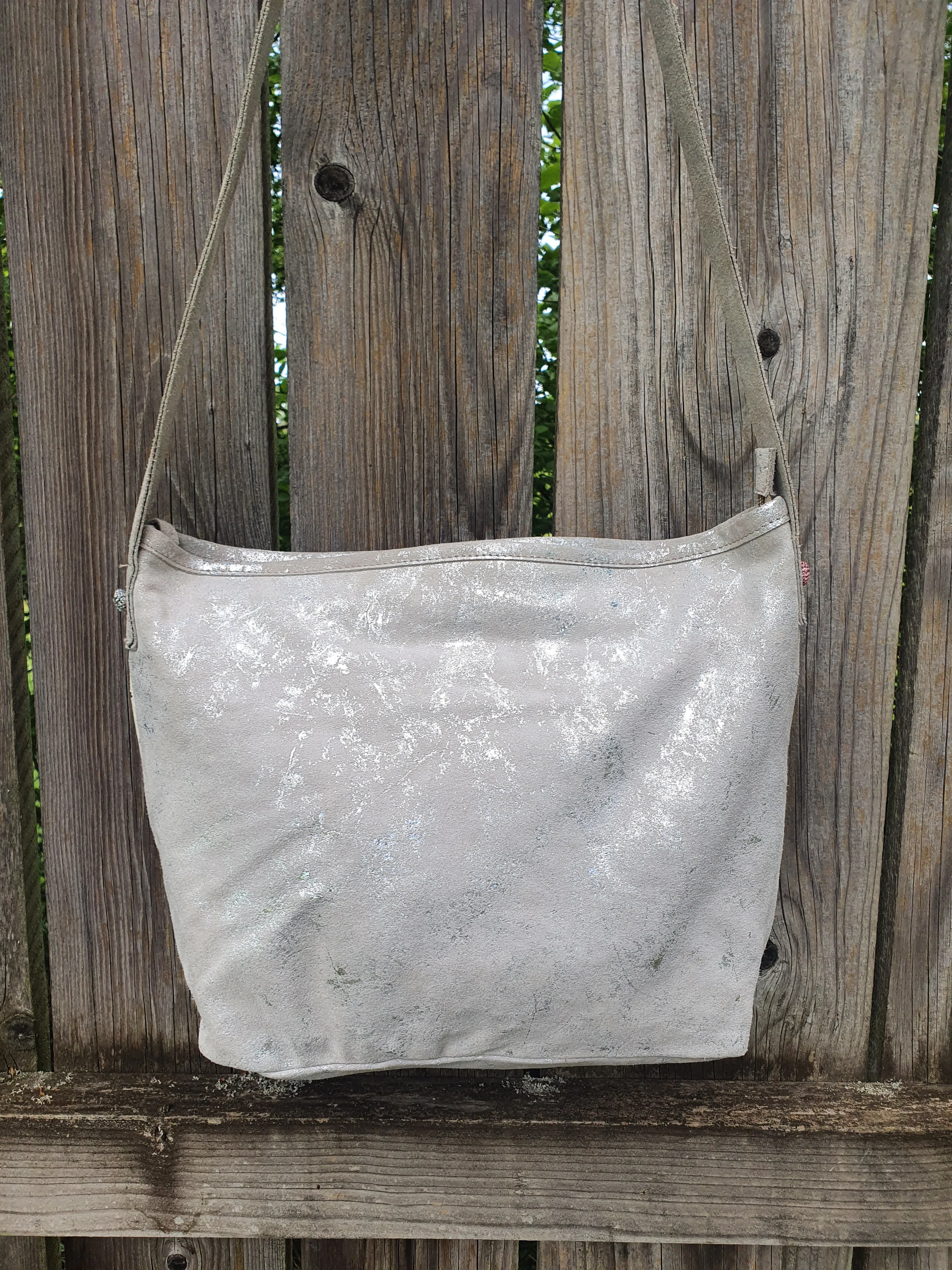 Leather & fabric bags BIANCA