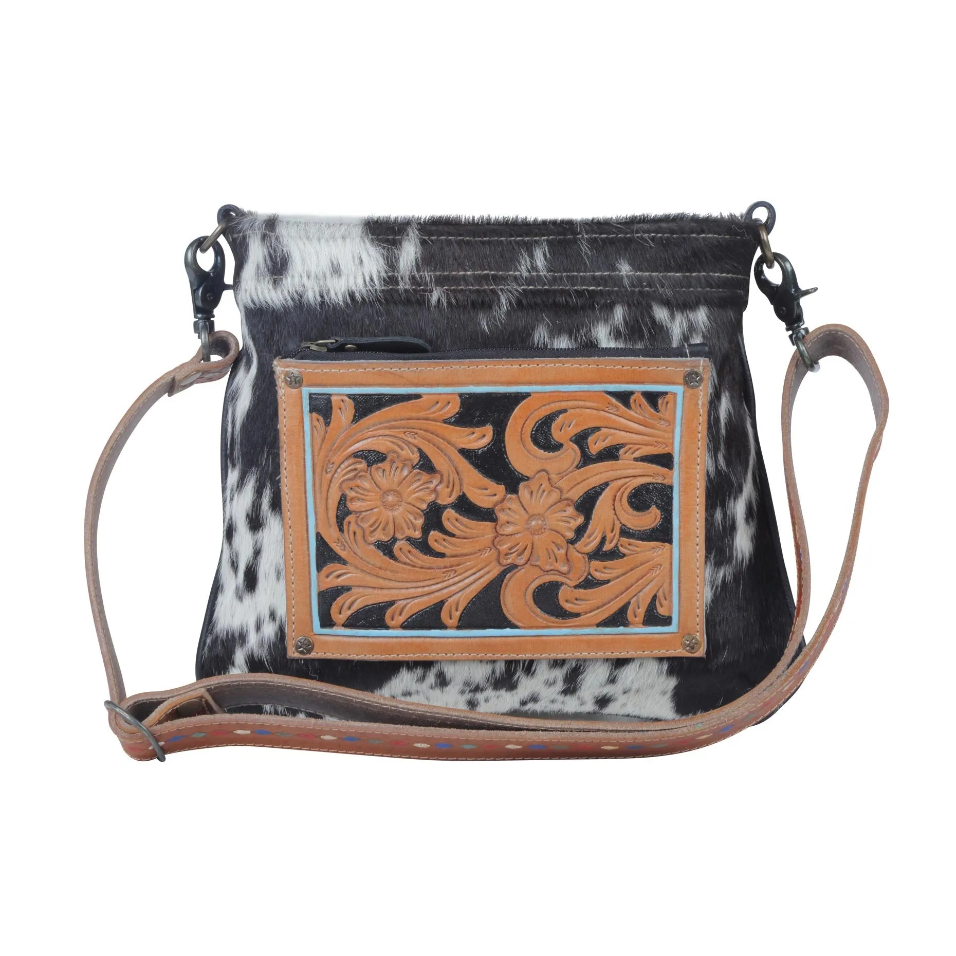 Lush  Hand-Tooled Bag