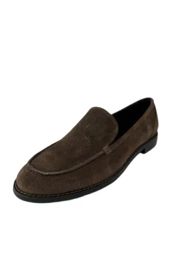 Marina Rinaldi Women's Brown Latino Suede Flat Loafers Size 10 NWB