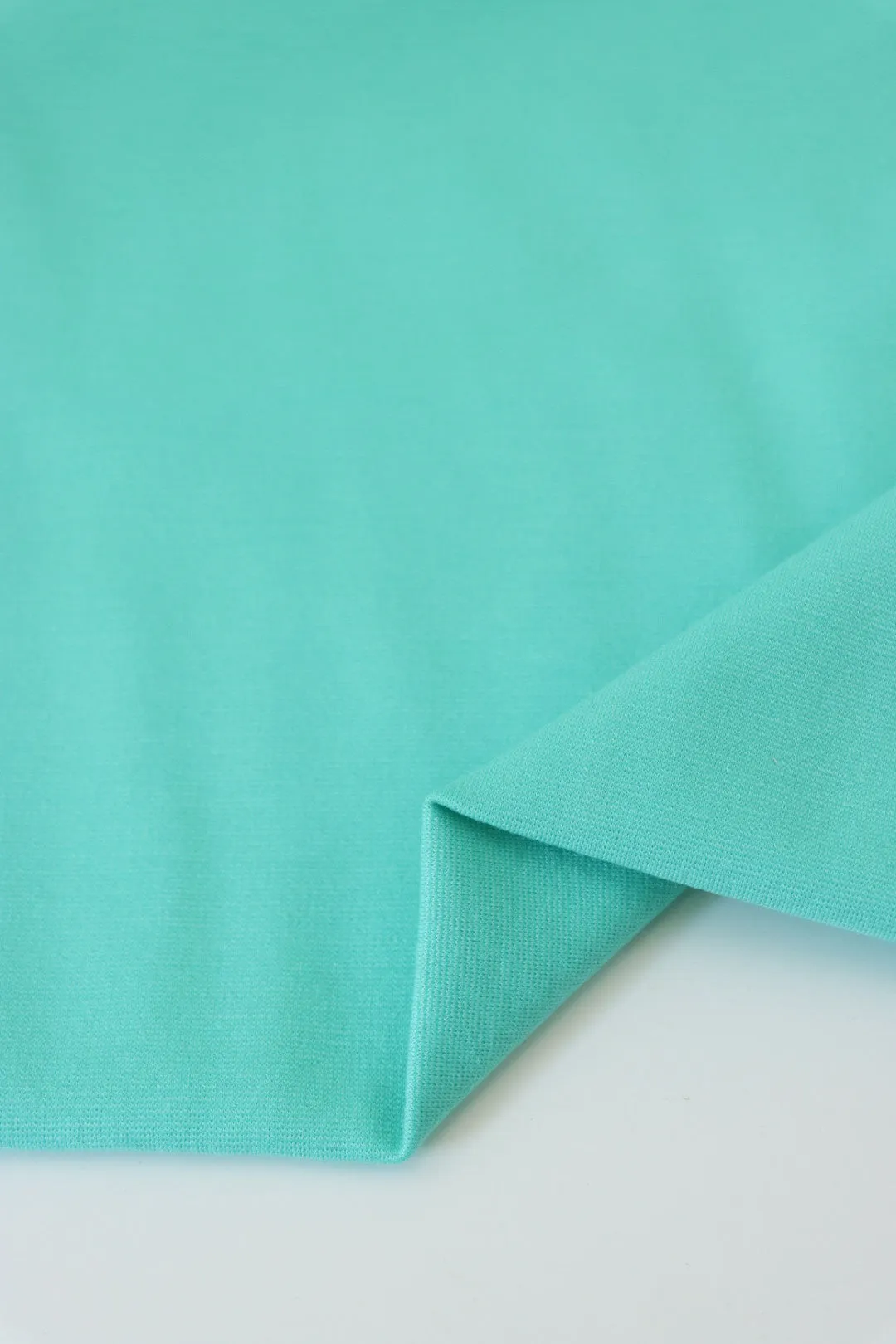 Minty Bright Viscose Nylon Ponte