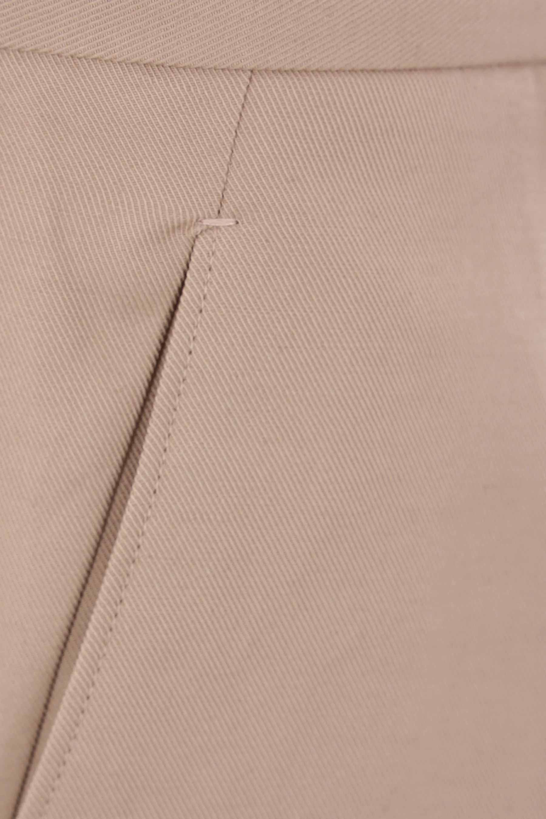 Pleated Gabardine Trousers