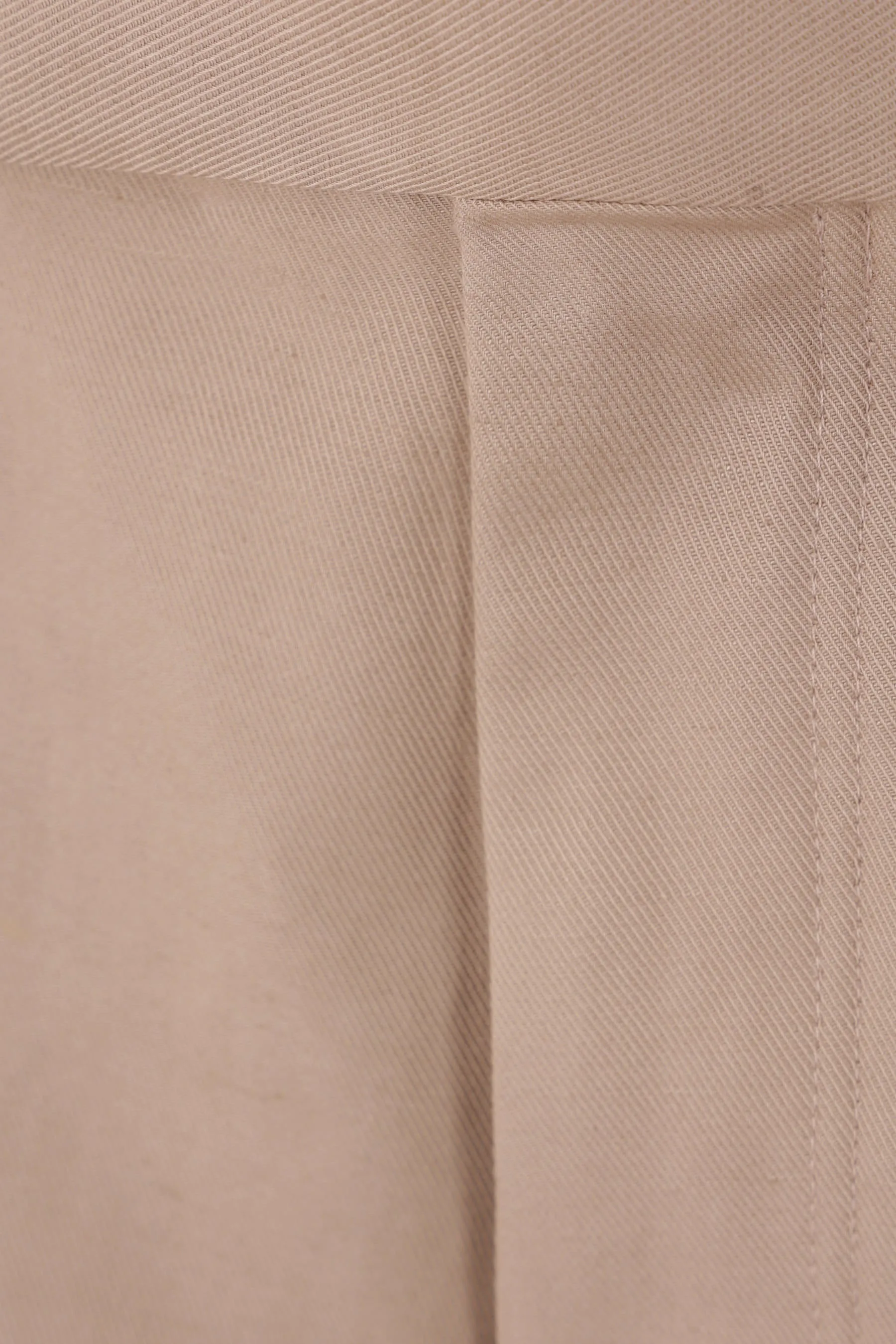 Pleated Gabardine Trousers