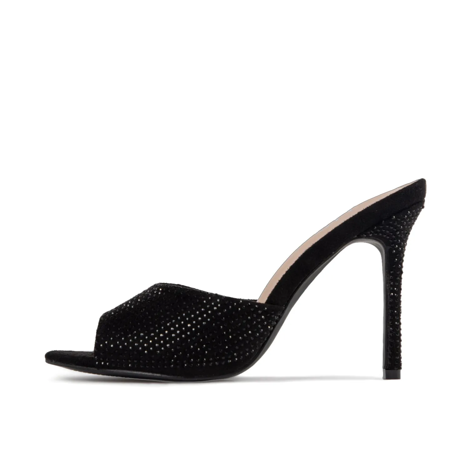 RAID Aamirah Heeled Mule in Black