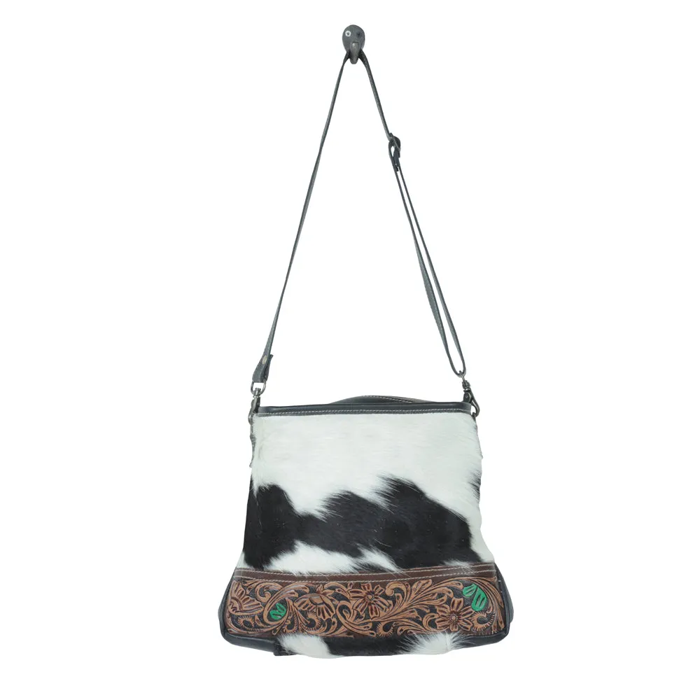 Silhouette Hand-Tooled Bag