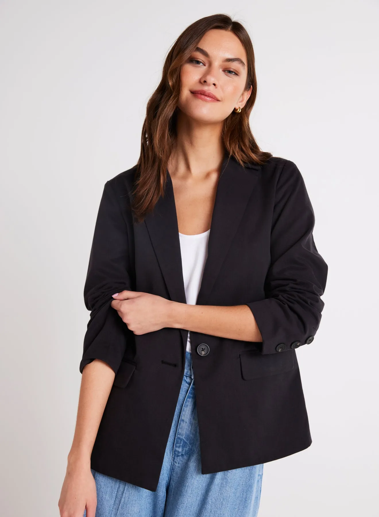 SINGLE BREASTED BLAZER