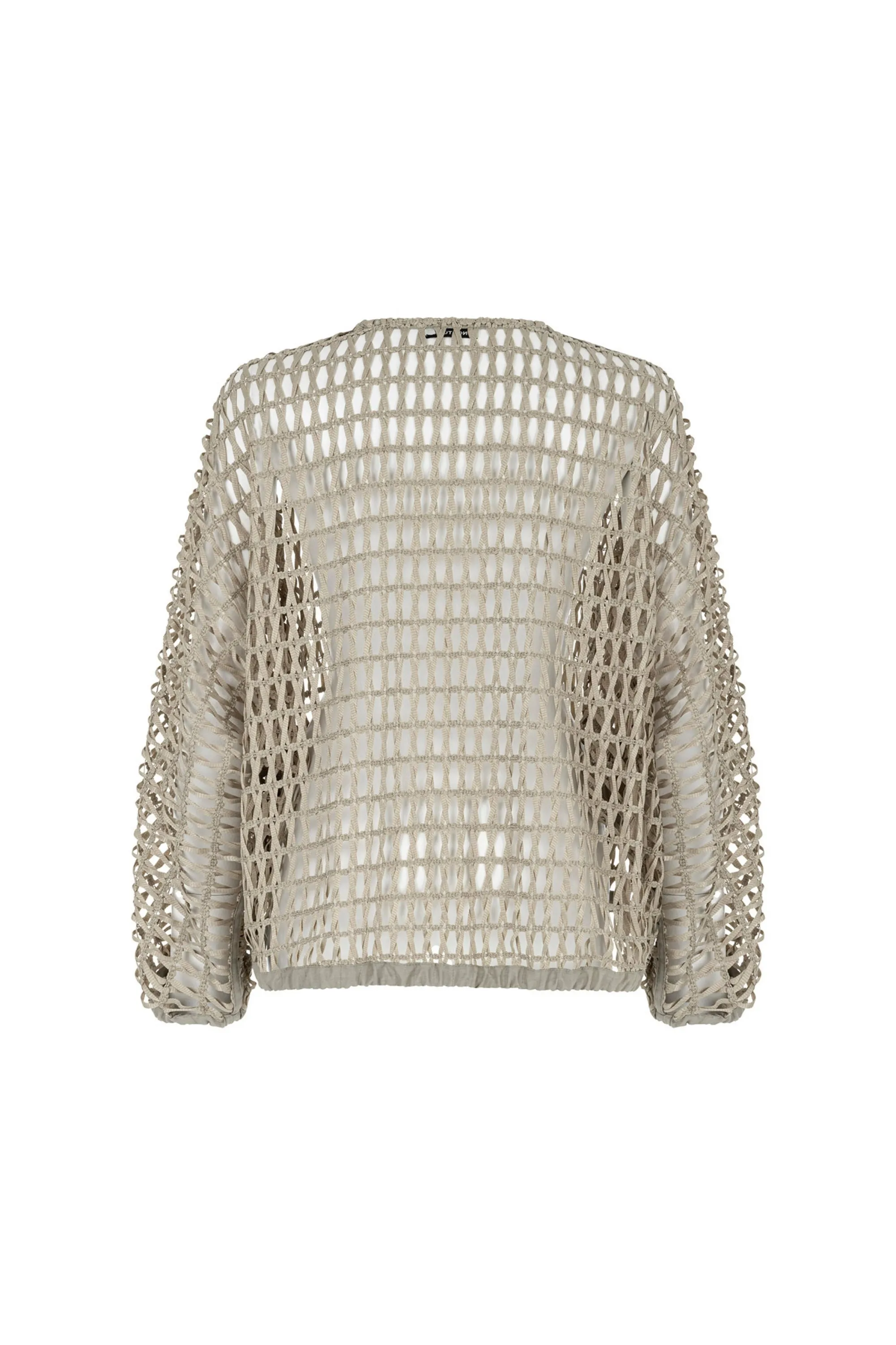 Trimmed Mesh Jacket