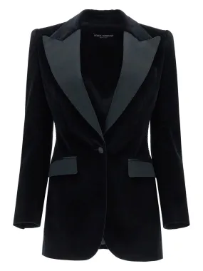 Velvet Tuxedo Blazer