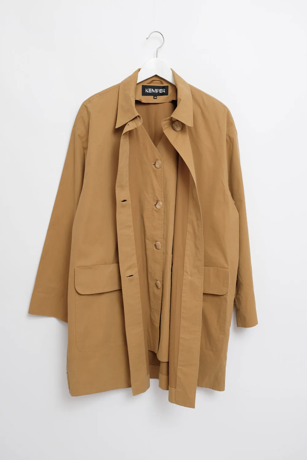 VEST VINTAGE BEIGE MAC TRENCH COAT