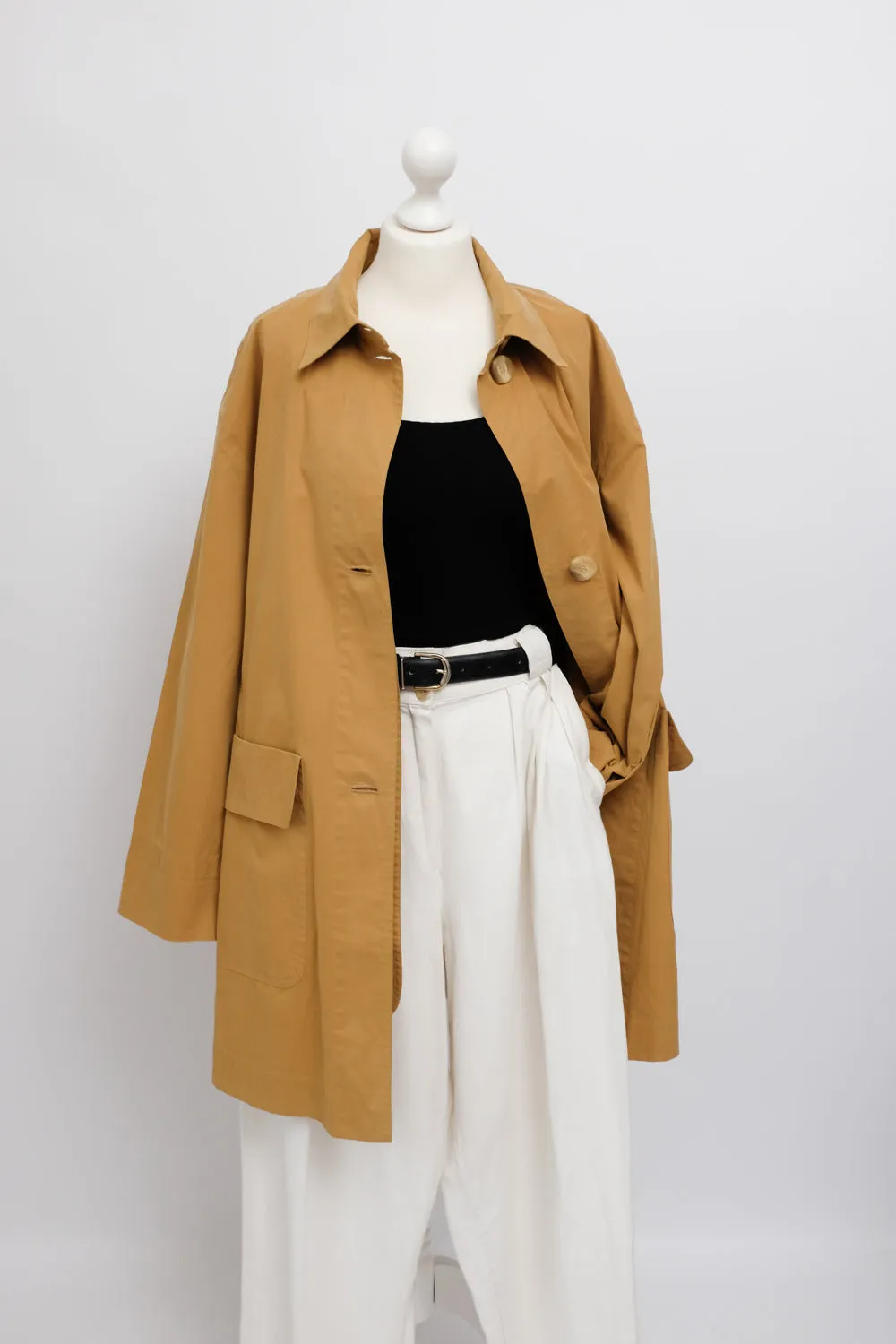 VEST VINTAGE BEIGE MAC TRENCH COAT