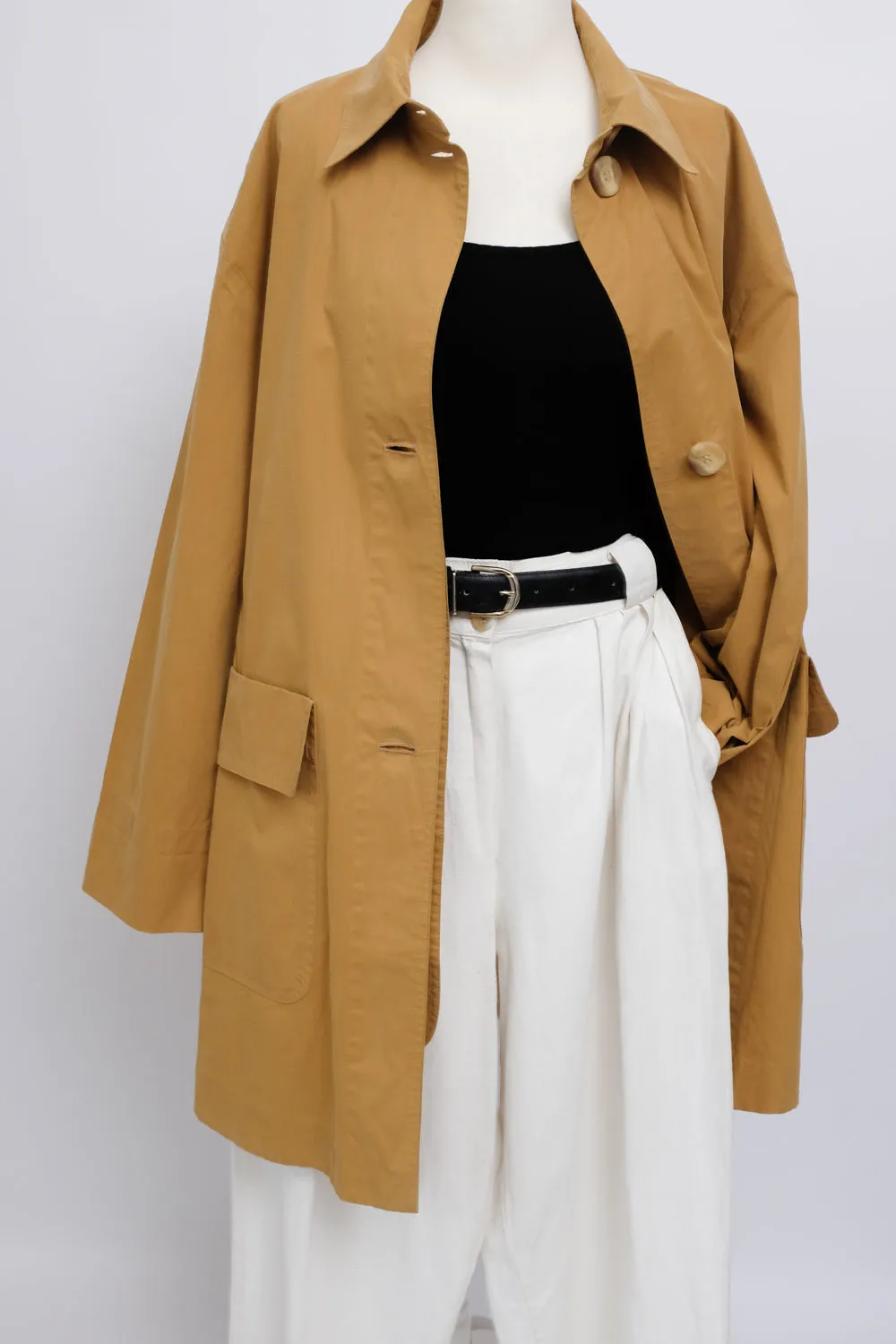 VEST VINTAGE BEIGE MAC TRENCH COAT