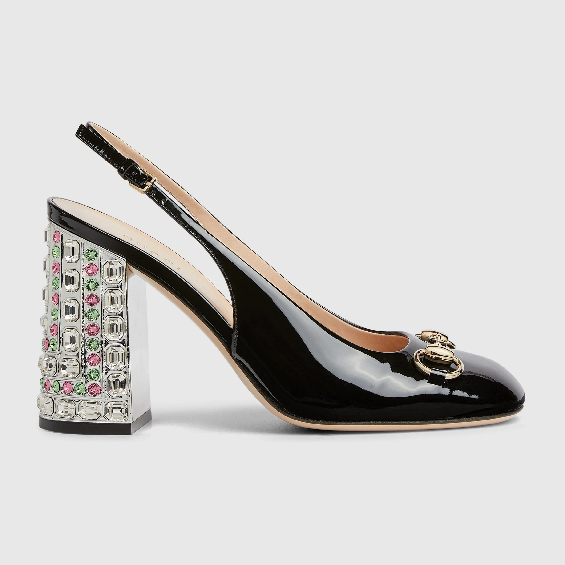 Women's Horsebit Pump With Crystals